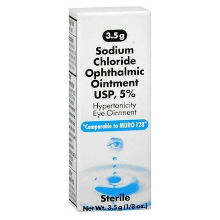 Major Sodium Chloride Ophthalmic Ointment 5%, 3.5gm 118448